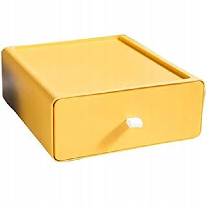 Korbi Zásuvka s organizérom na drobné predmety, žltá